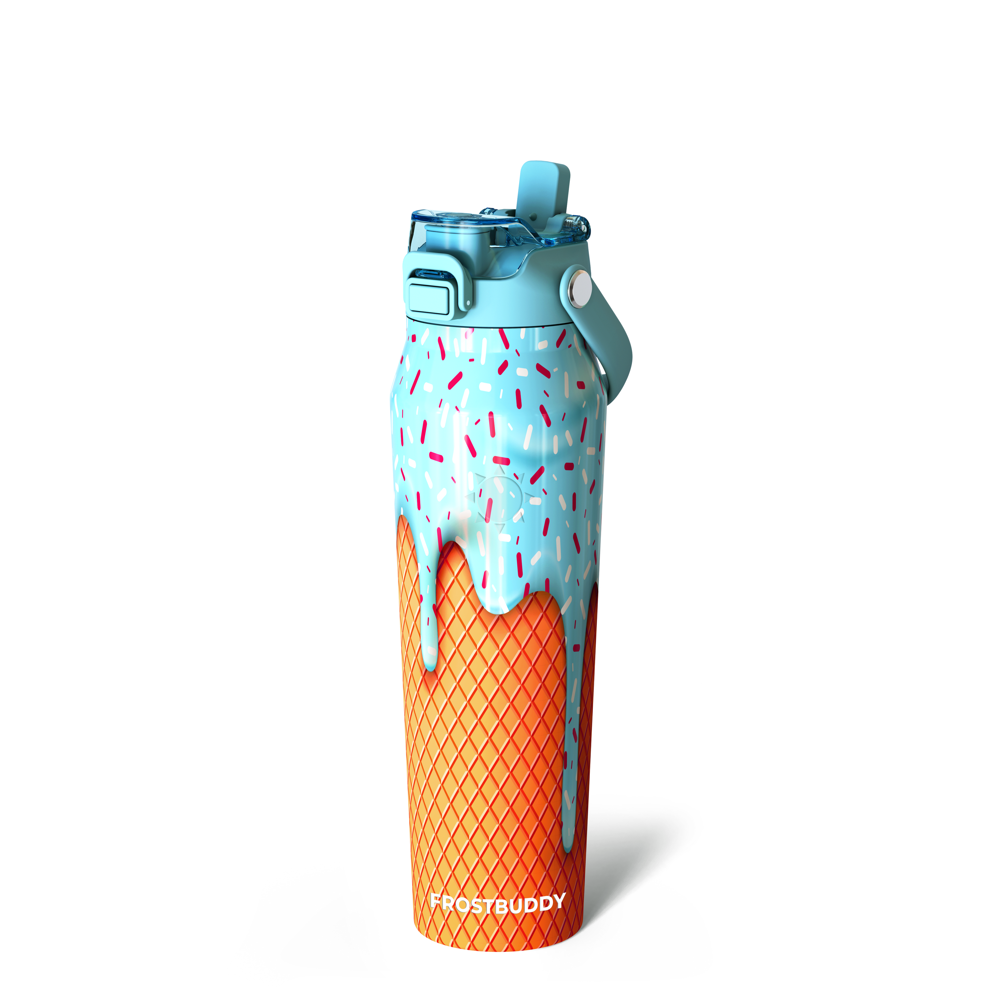 Bottle Buddy 32oz Blue Ice Cream