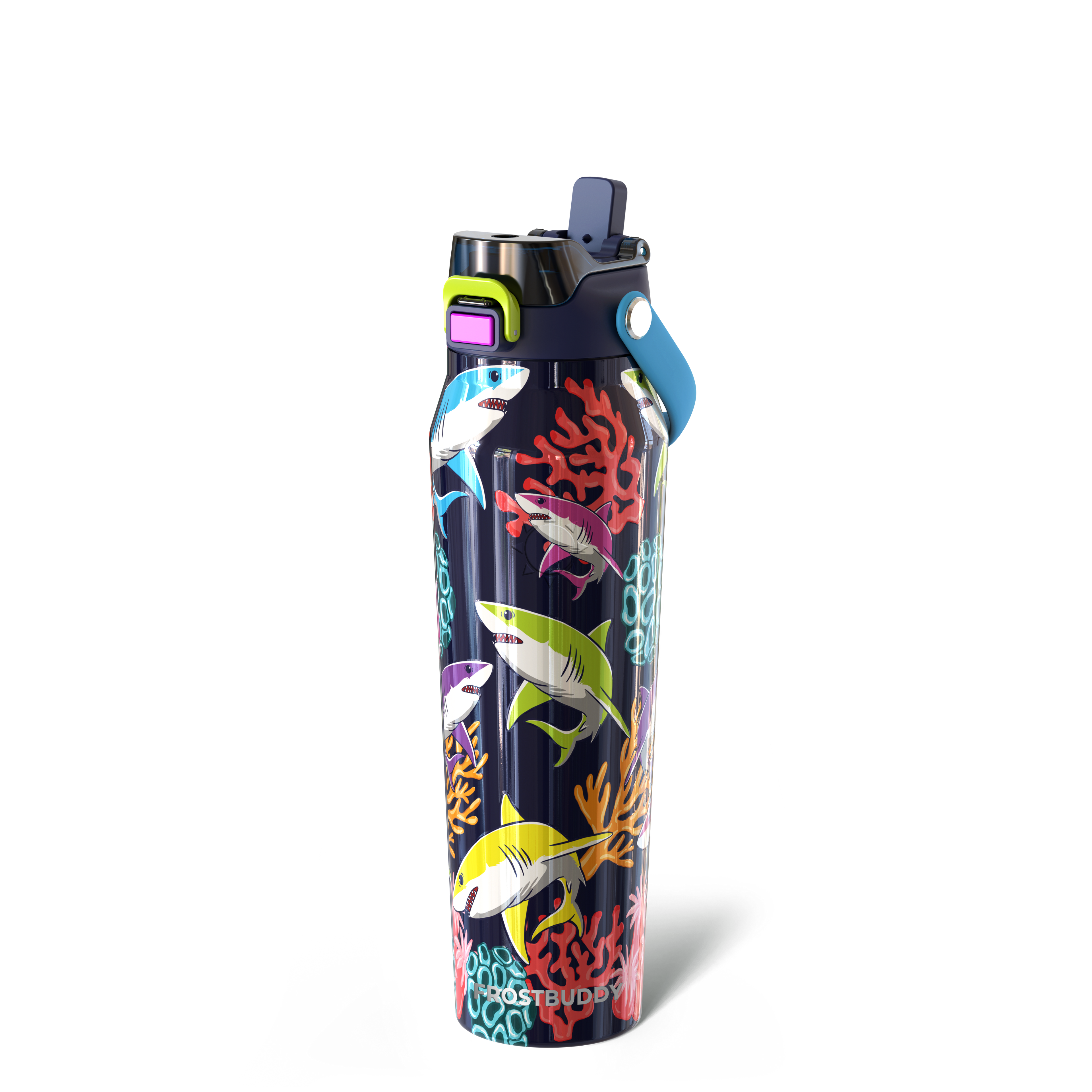 Bottle Buddy 32oz Neon Coast