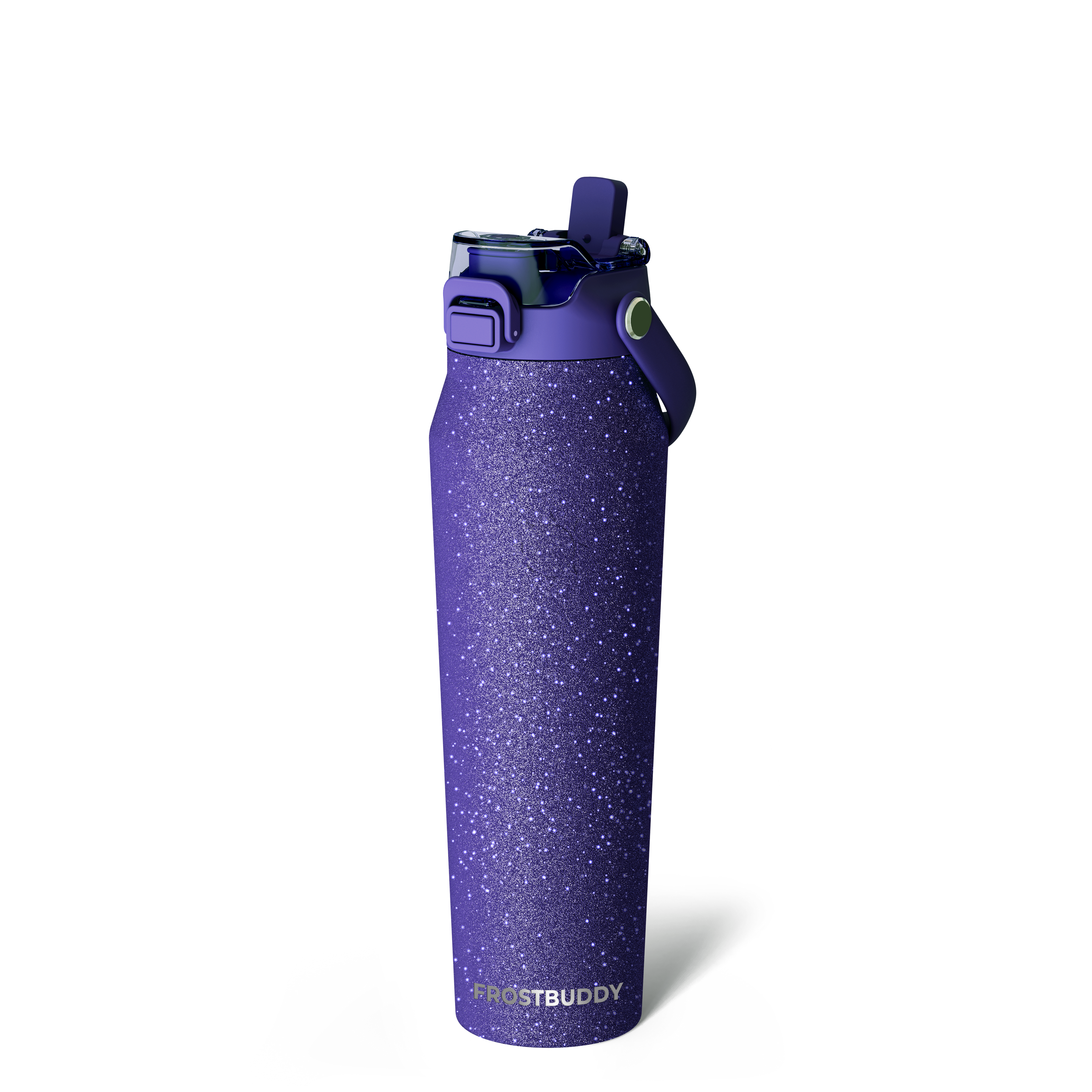 Bottle Buddy 32oz Purple Glitz