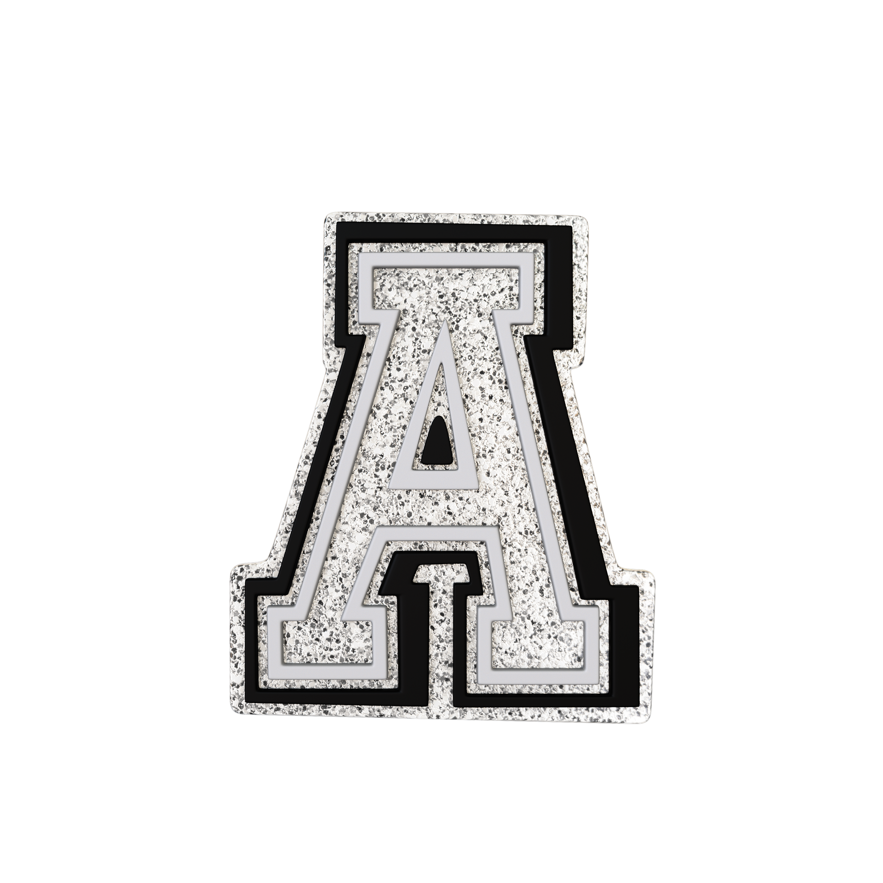 Budz Silver Letter A