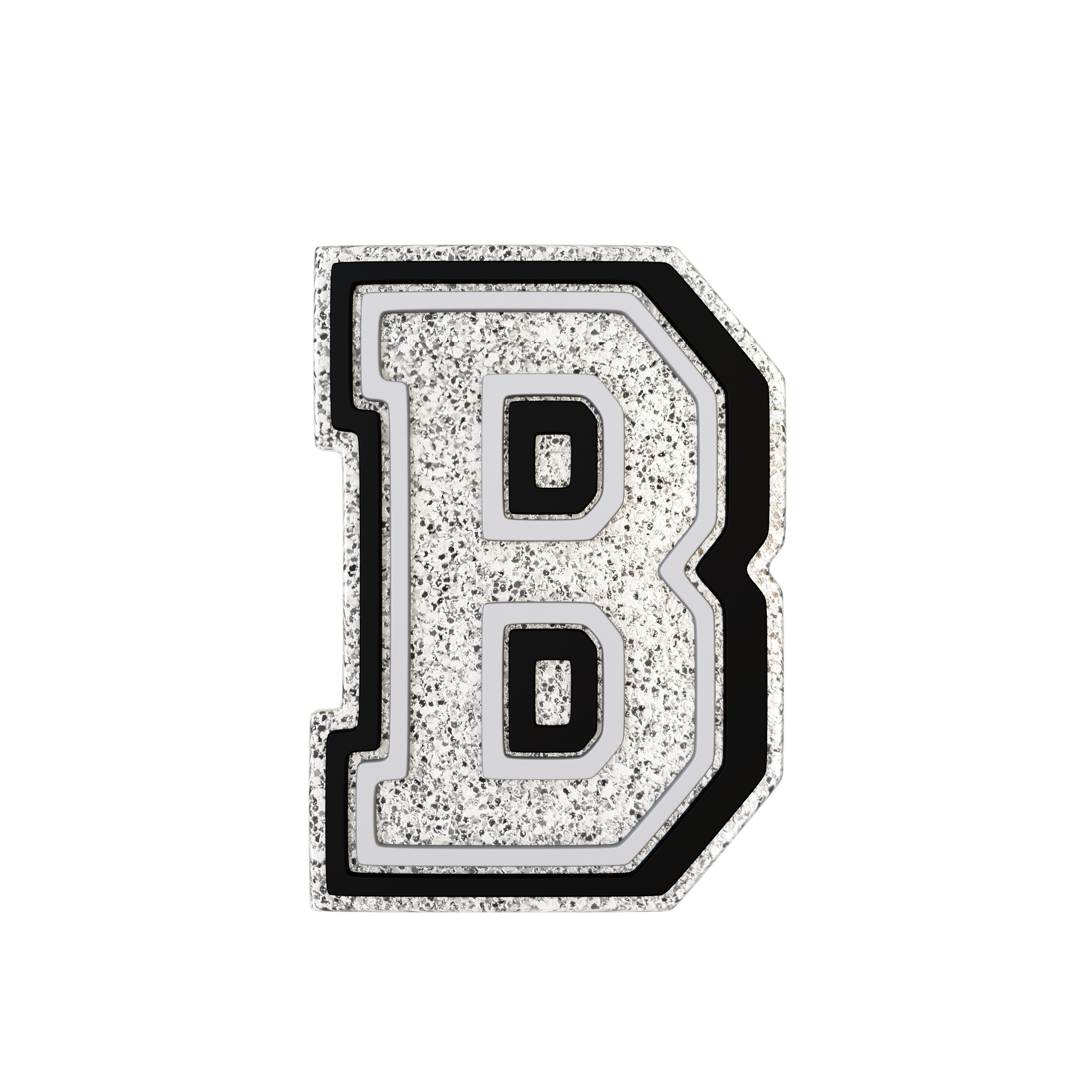 Budz Silver Letter B