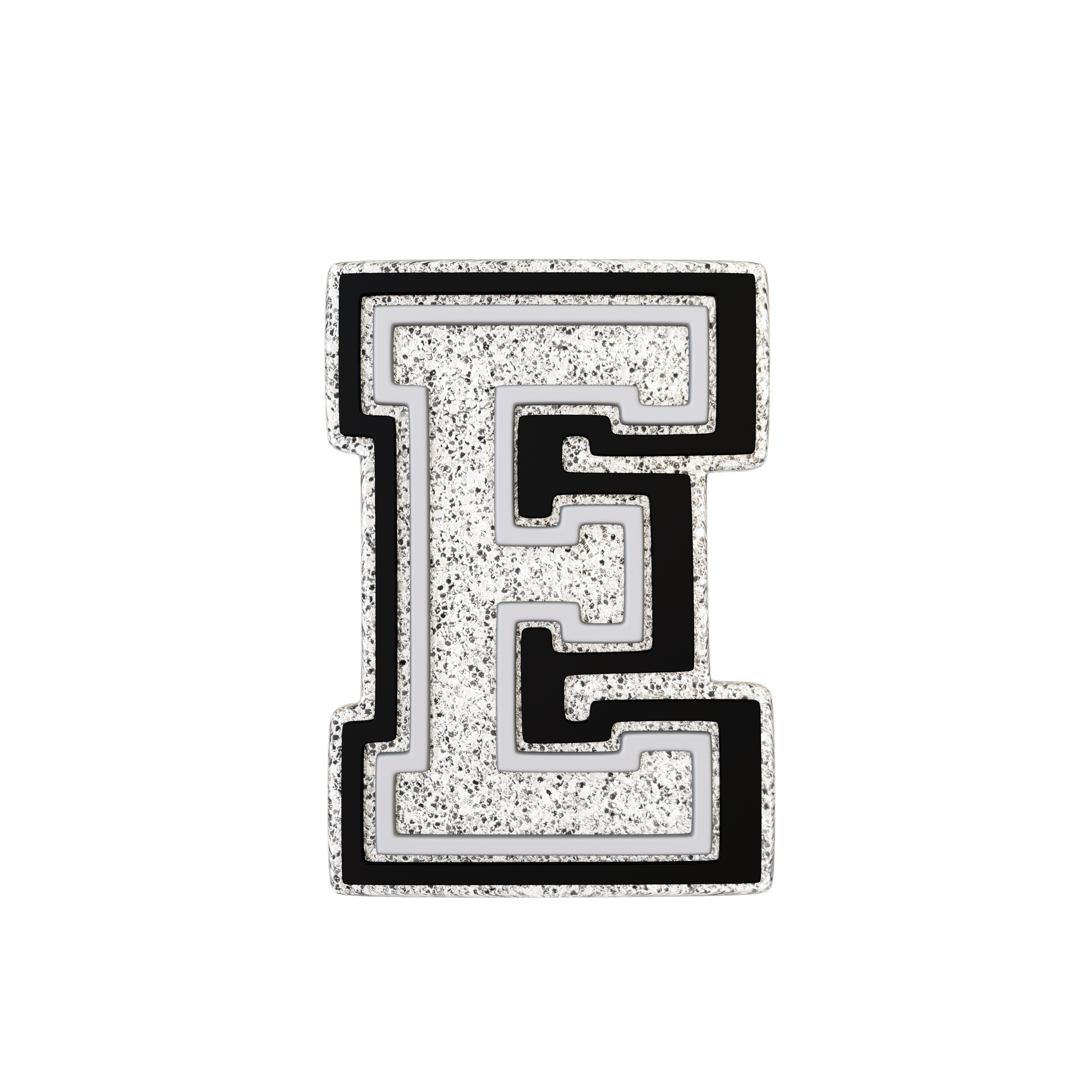Budz Silver Letter E