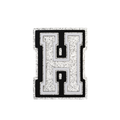 Budz Silver Letter H