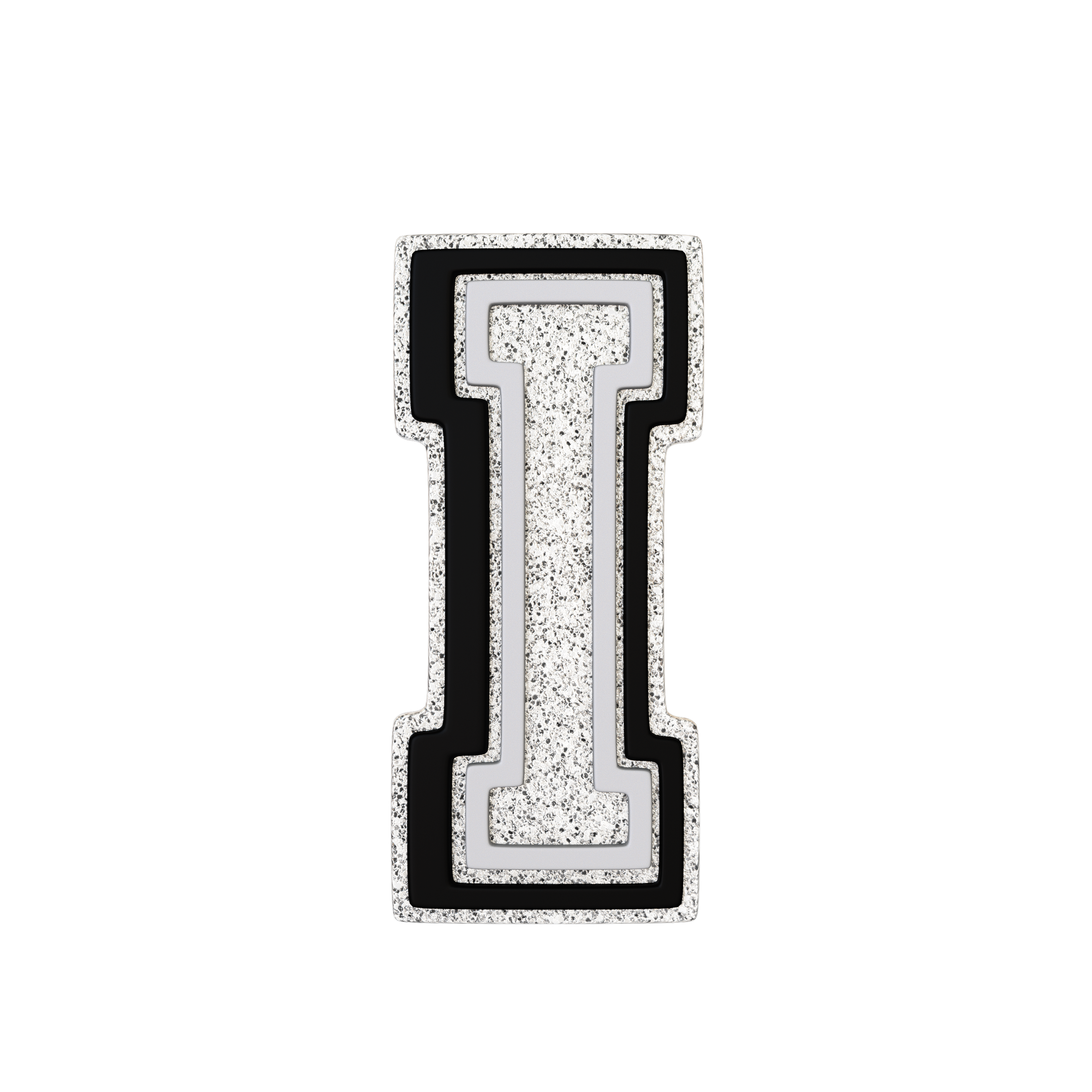 Budz Silver Letter I