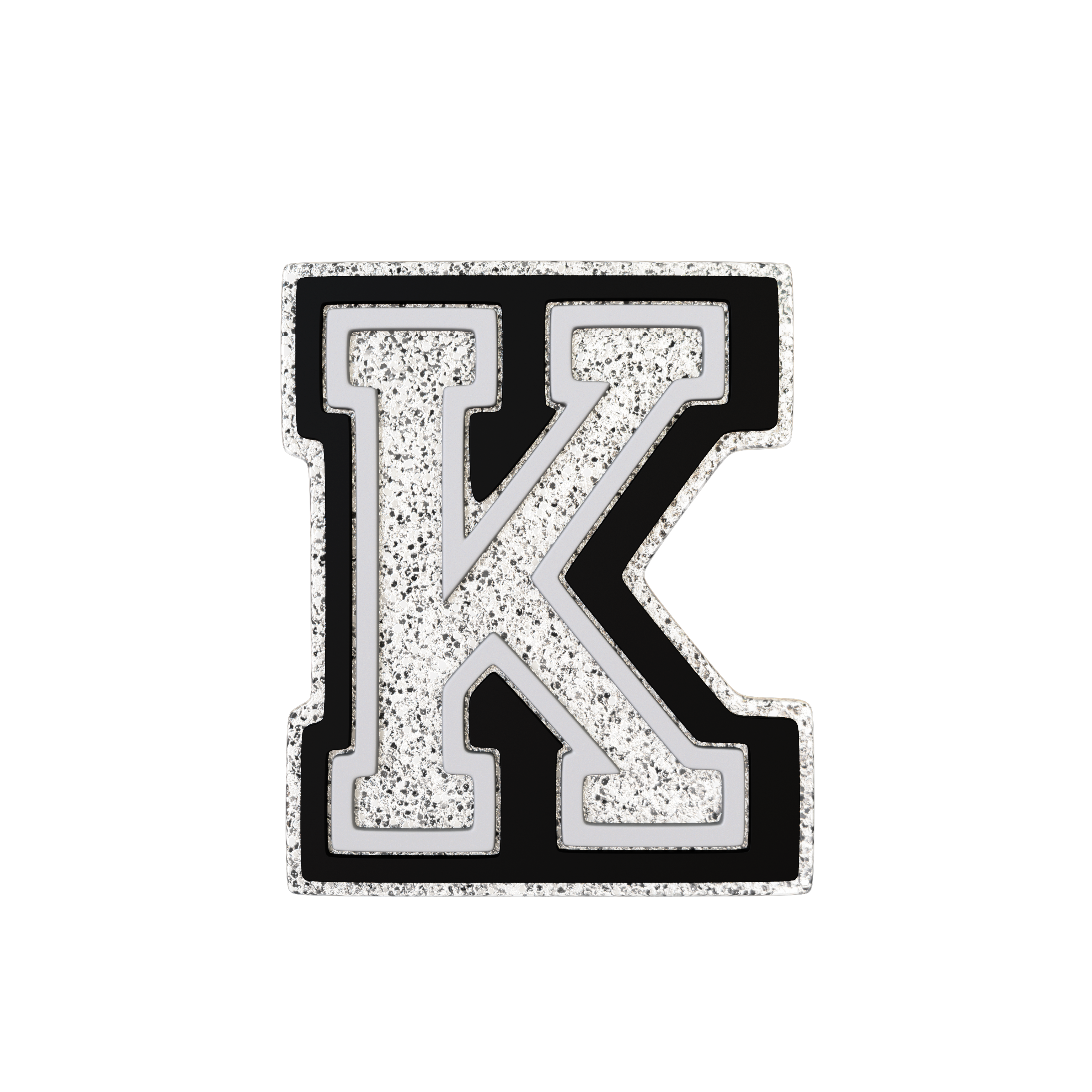 Budz Silver Letter K