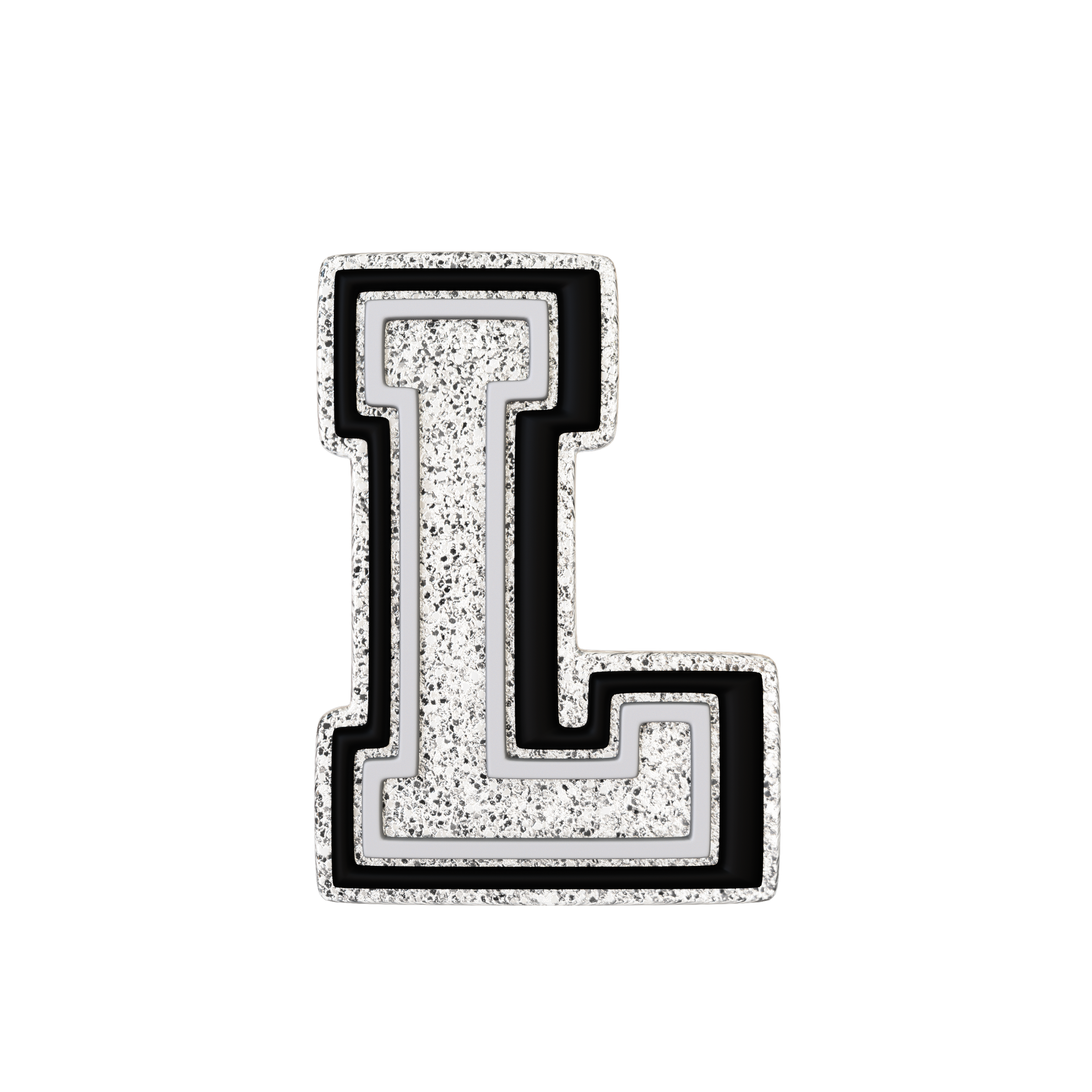 Budz Silver Letter L