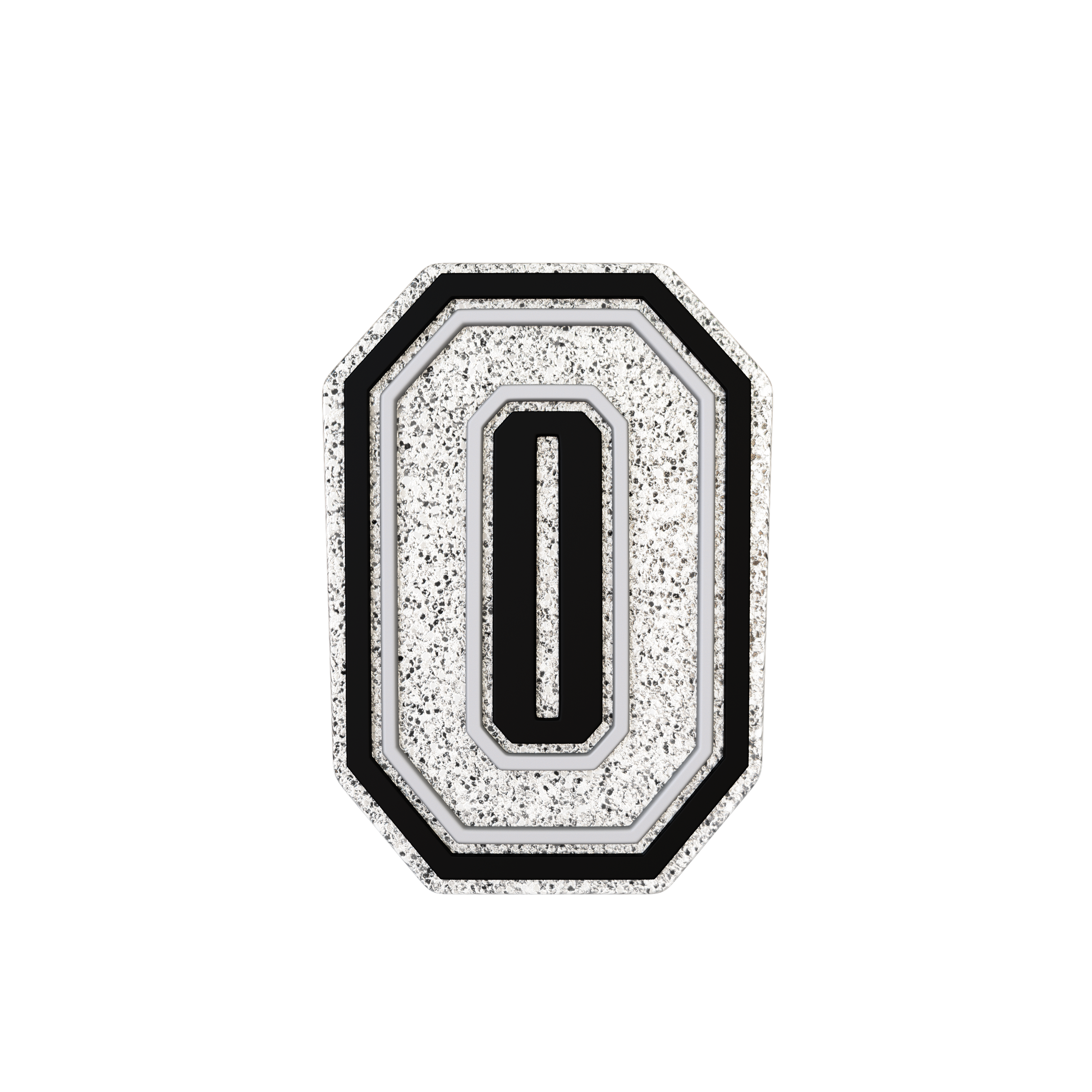 Budz Silver Letter O