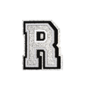 Budz Silver Letter R