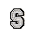 Budz Silver Letter S