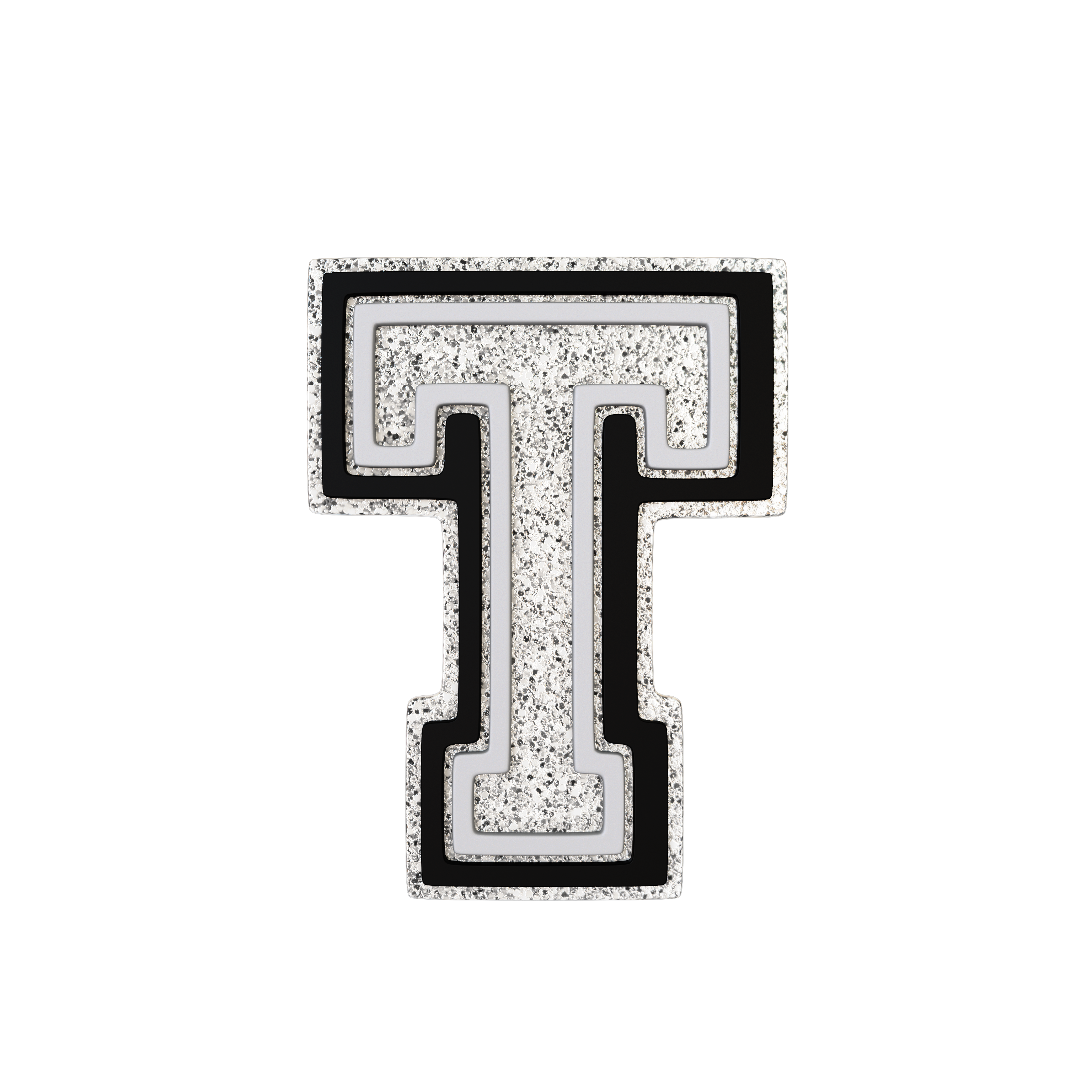 Budz Silver Letter T