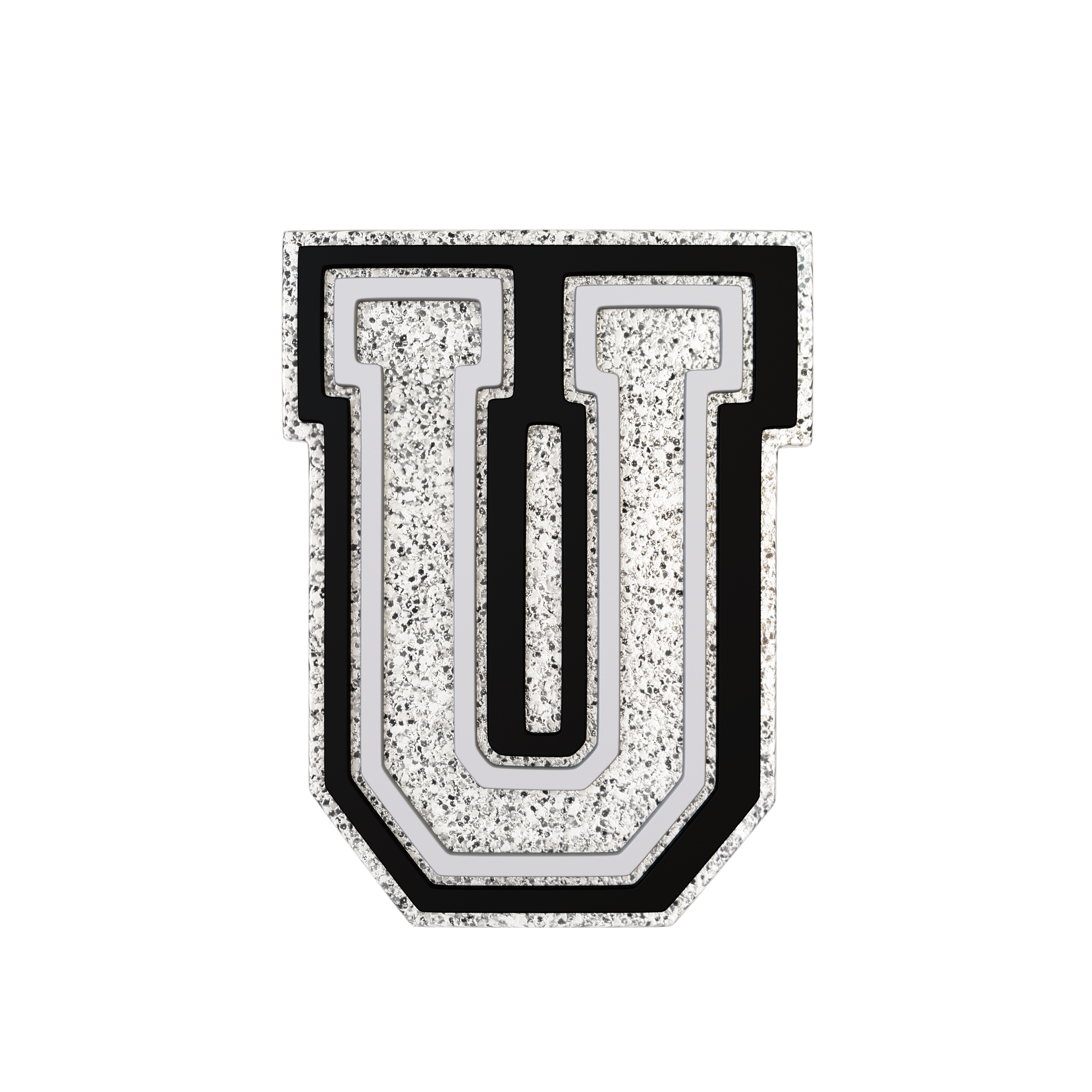 Budz Silver Letter U