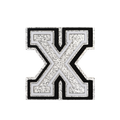 Budz Silver Letter X