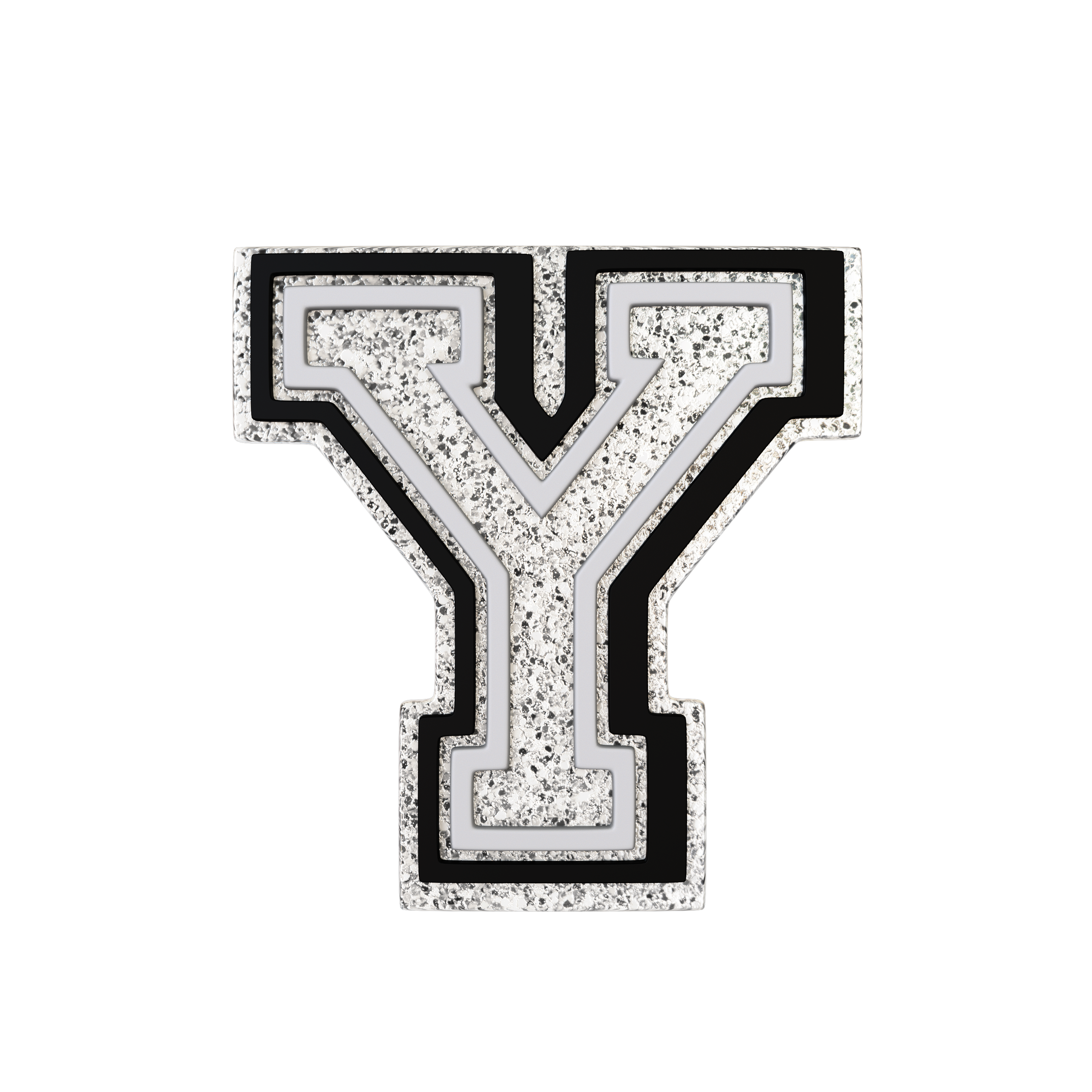 Budz Silver Letter Y