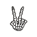 Budz Skeleton Peace