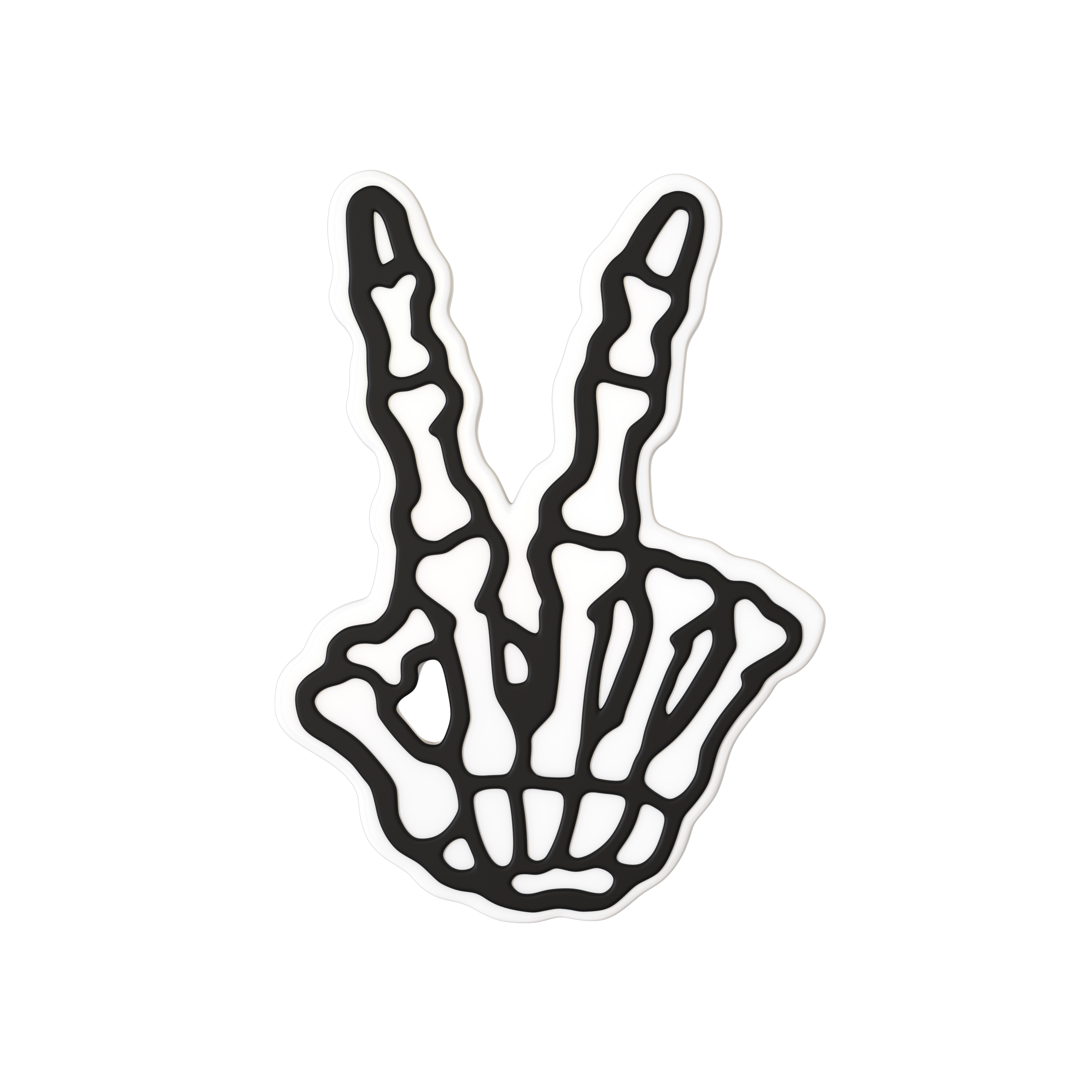 Budz Skeleton Peace
