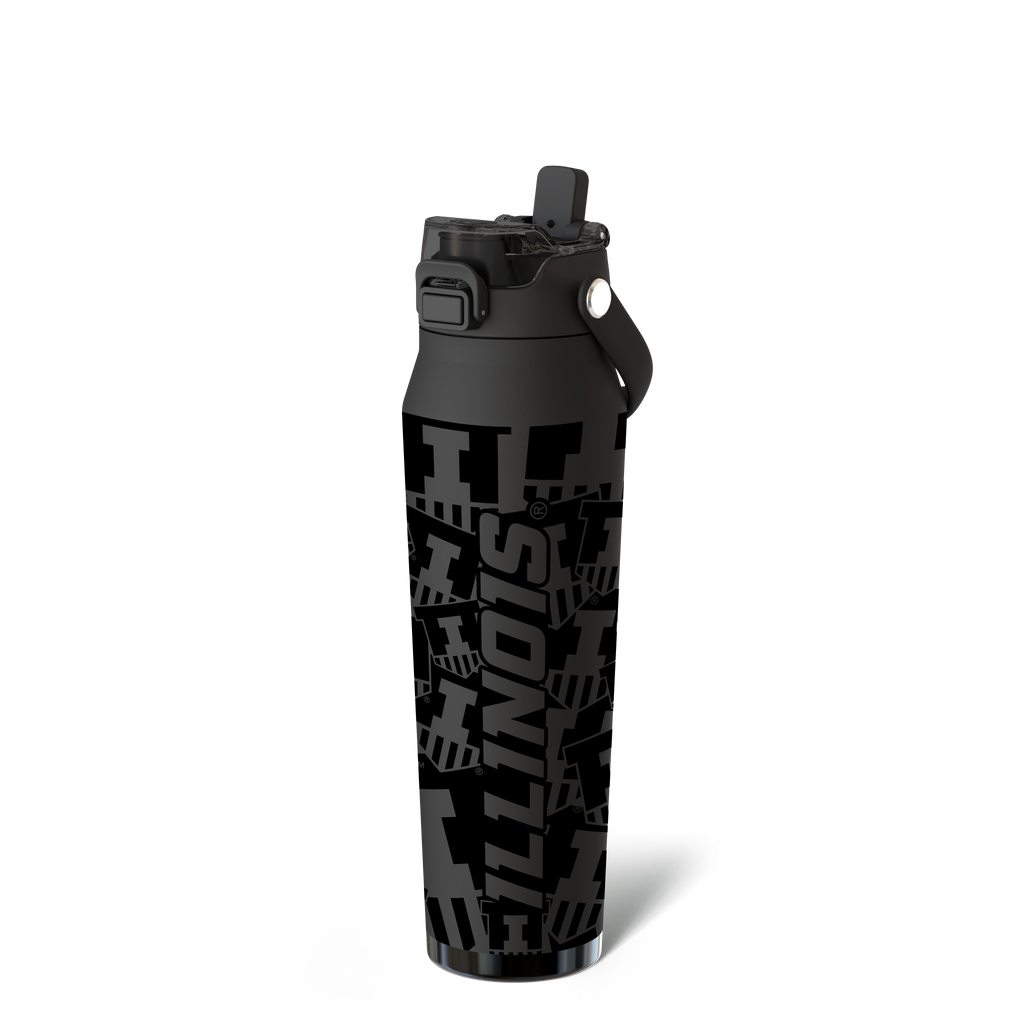 Bottle Buddy 32oz Illinois Fighting Illini Night Game