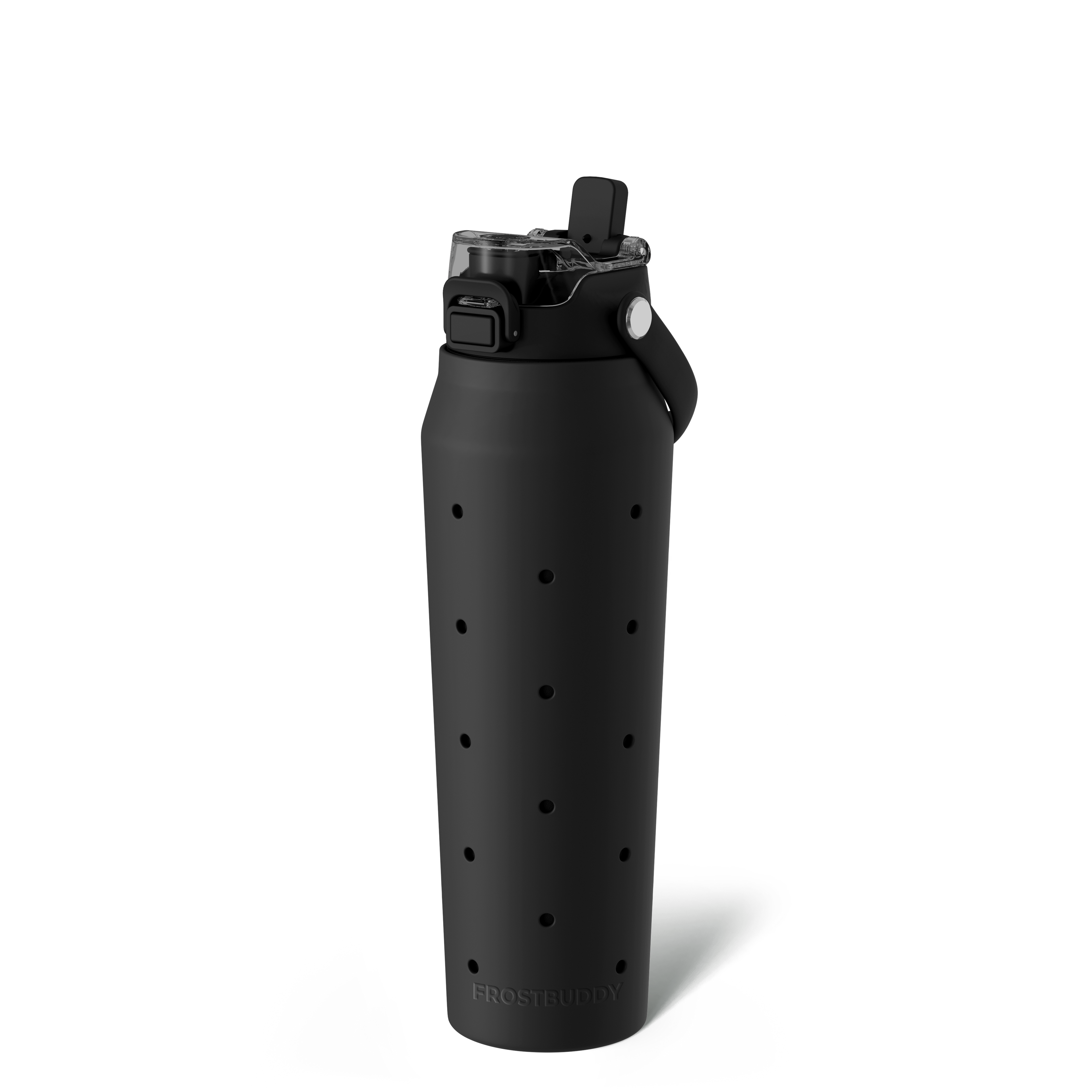Bottle Buddy 32oz Black w\/ Skin