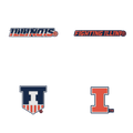 Budz Illinois Fighting Illini 4-Pack Bundle