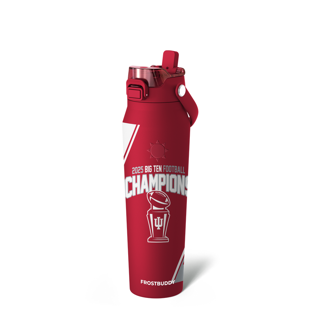 Bottle Buddy 32oz Indiana Hoosiers 2025 Big Ten Champions