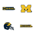 Budz Michigan Wolverines 4-Pack Bundle