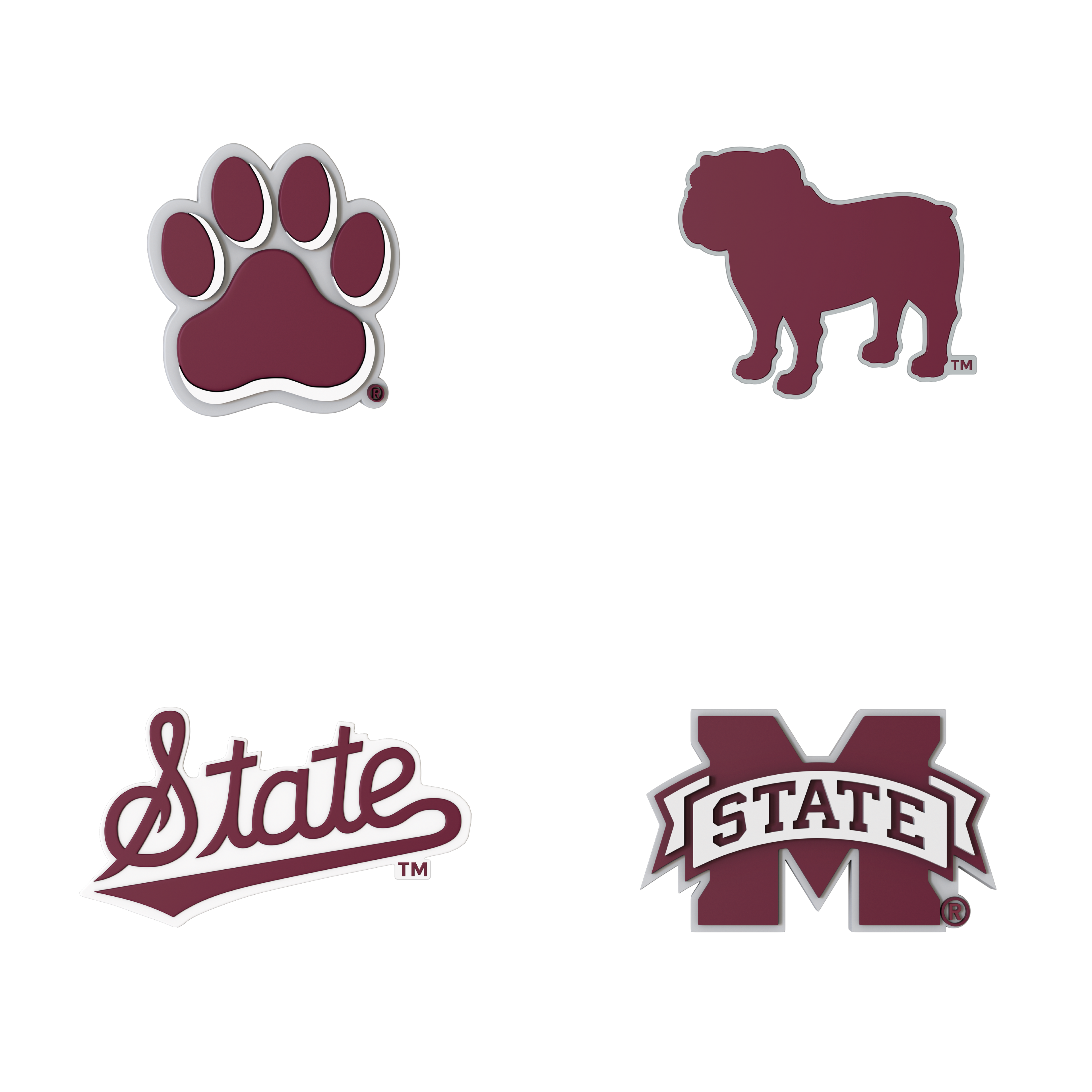 Budz Mississippi State Bulldogs 4-Pack Bundle