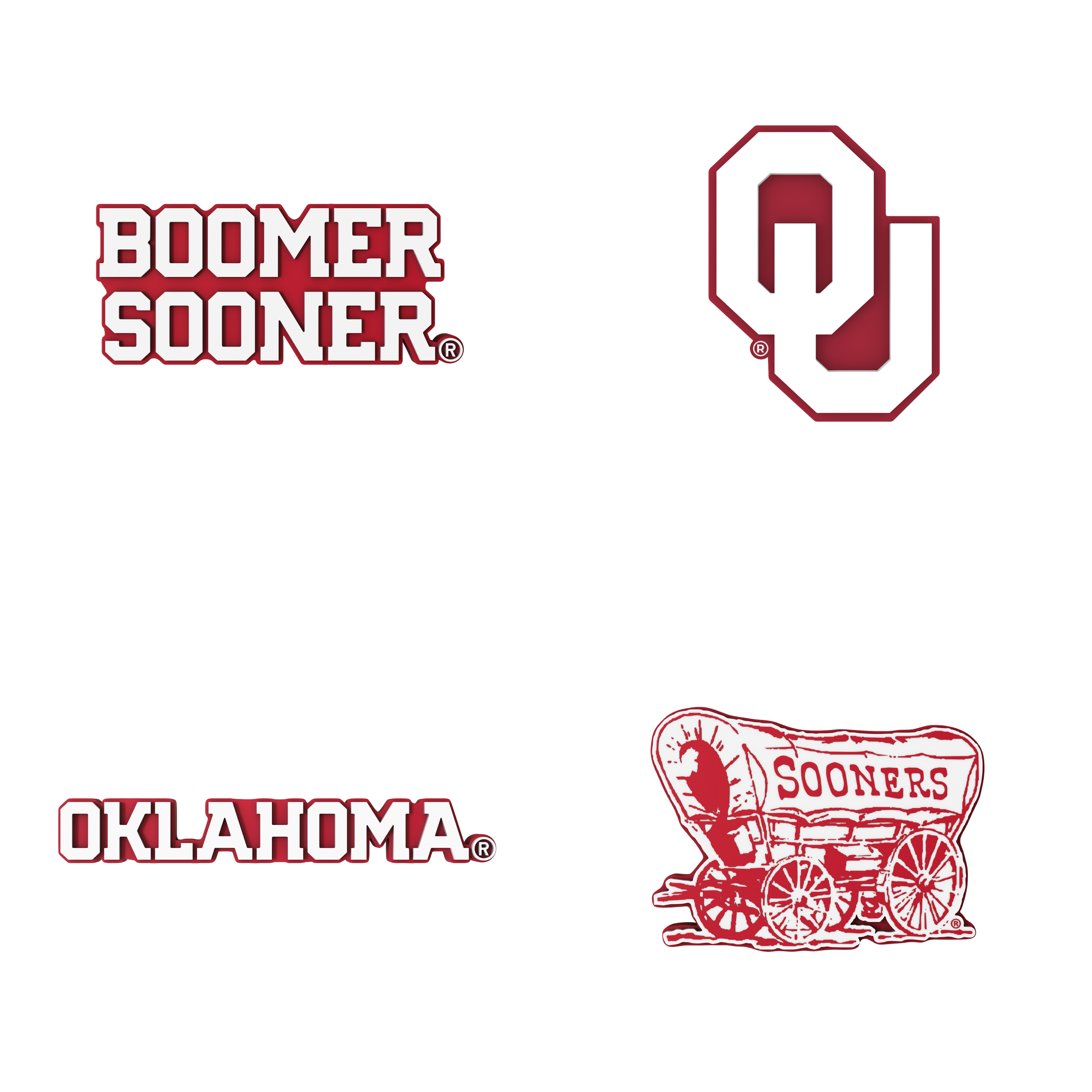Budz Oklahoma Sooners 4-Pack Bundle