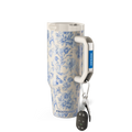Thicc Buddy 40oz Blue Floral