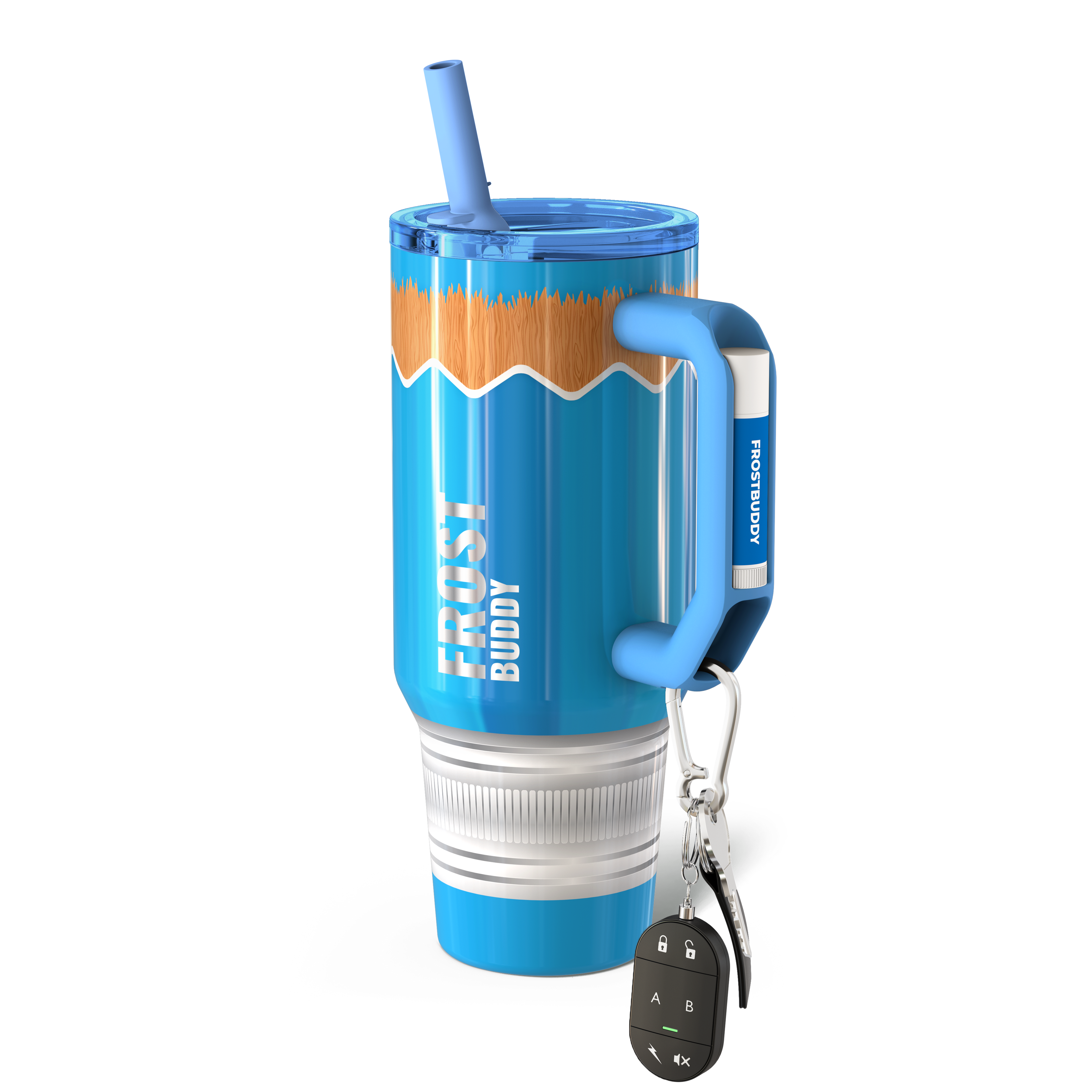 Thicc Buddy 40oz Blue Pencil