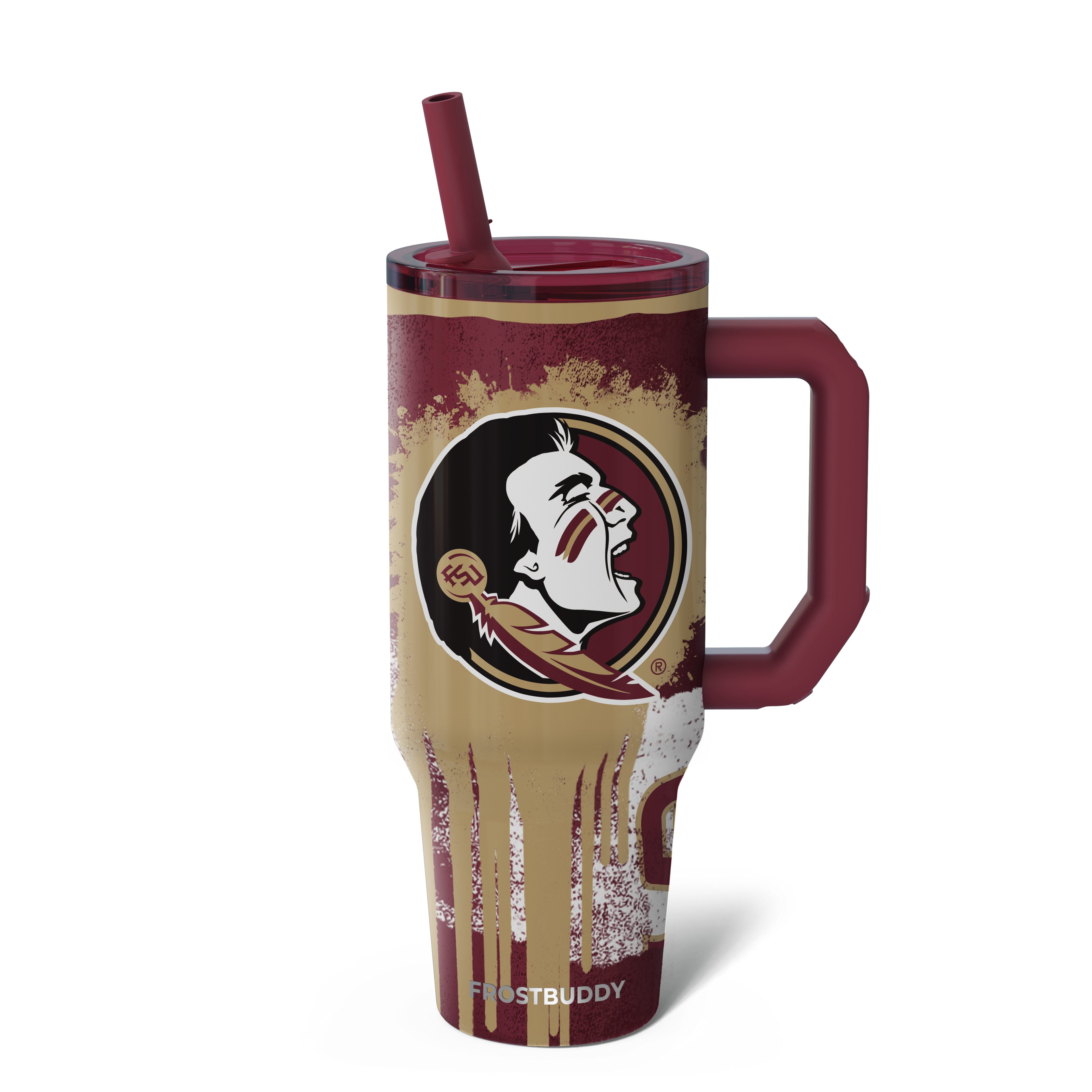 Thicc Buddy 40oz Florida State Seminoles Drip