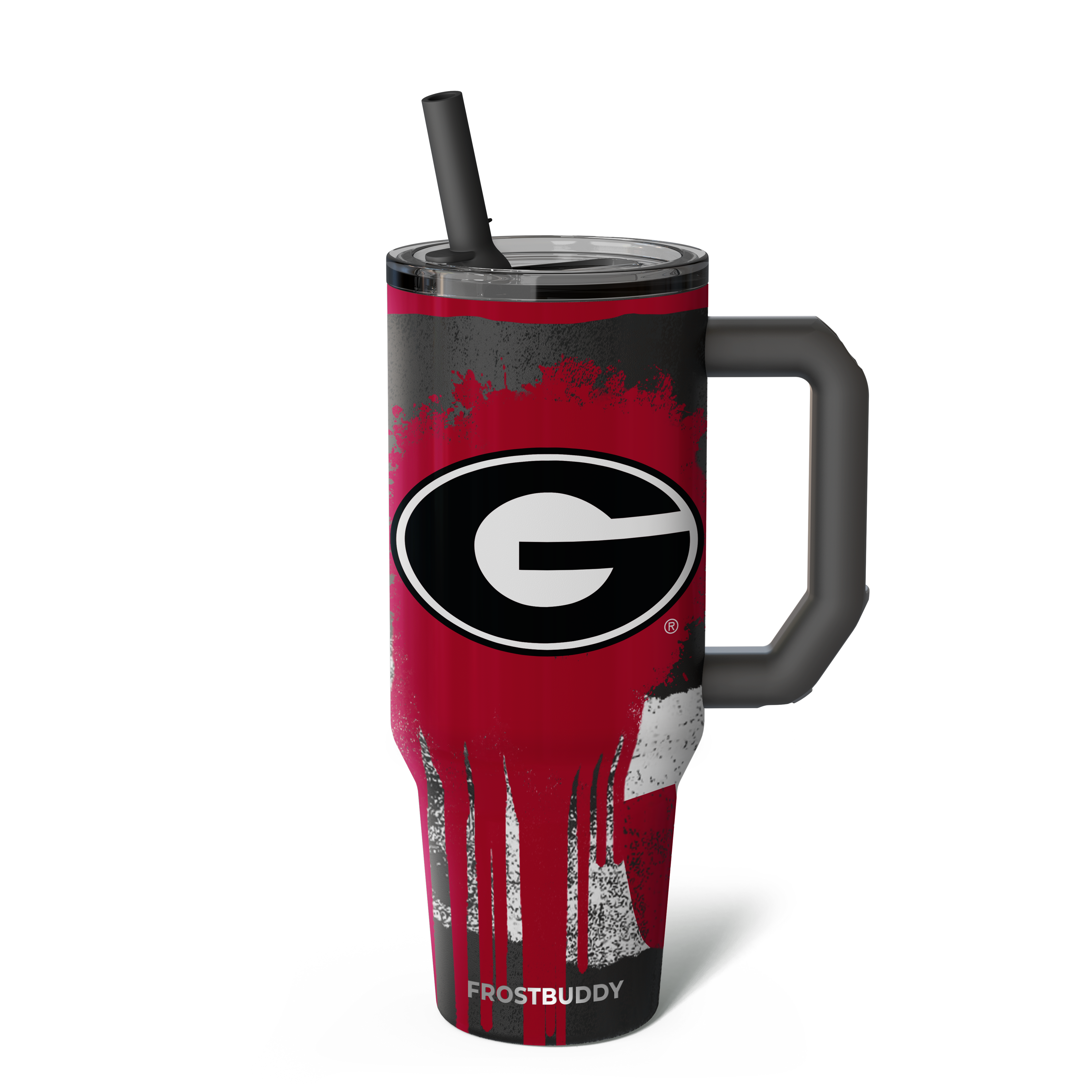 Thicc Buddy 40oz Georgia Bulldogs Drip