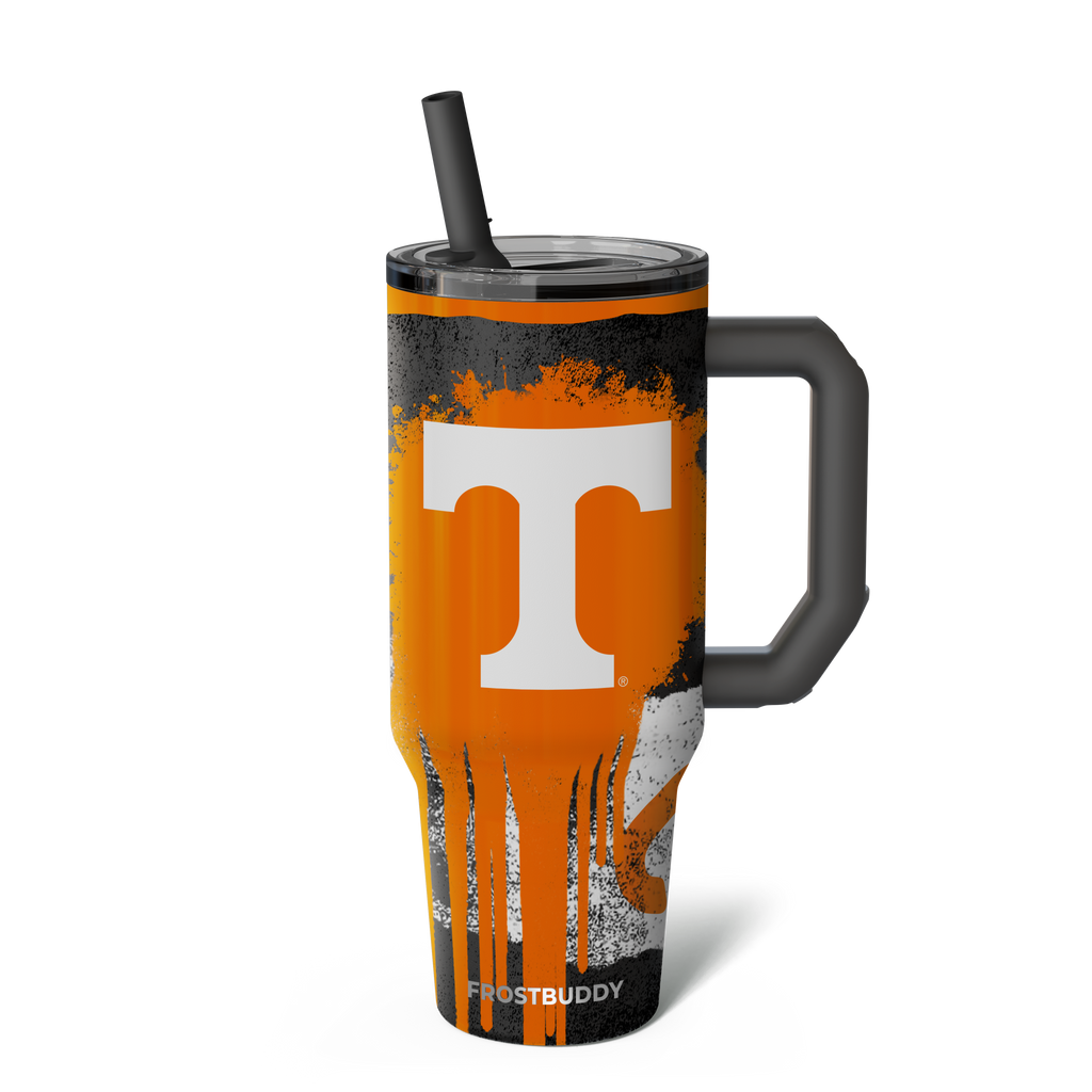 Thicc Buddy 40oz Tennessee Vols Drip
