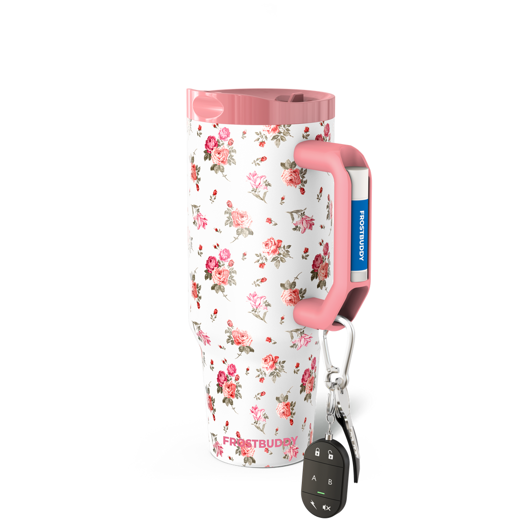 Thicc Buddy 40oz Pink Floral