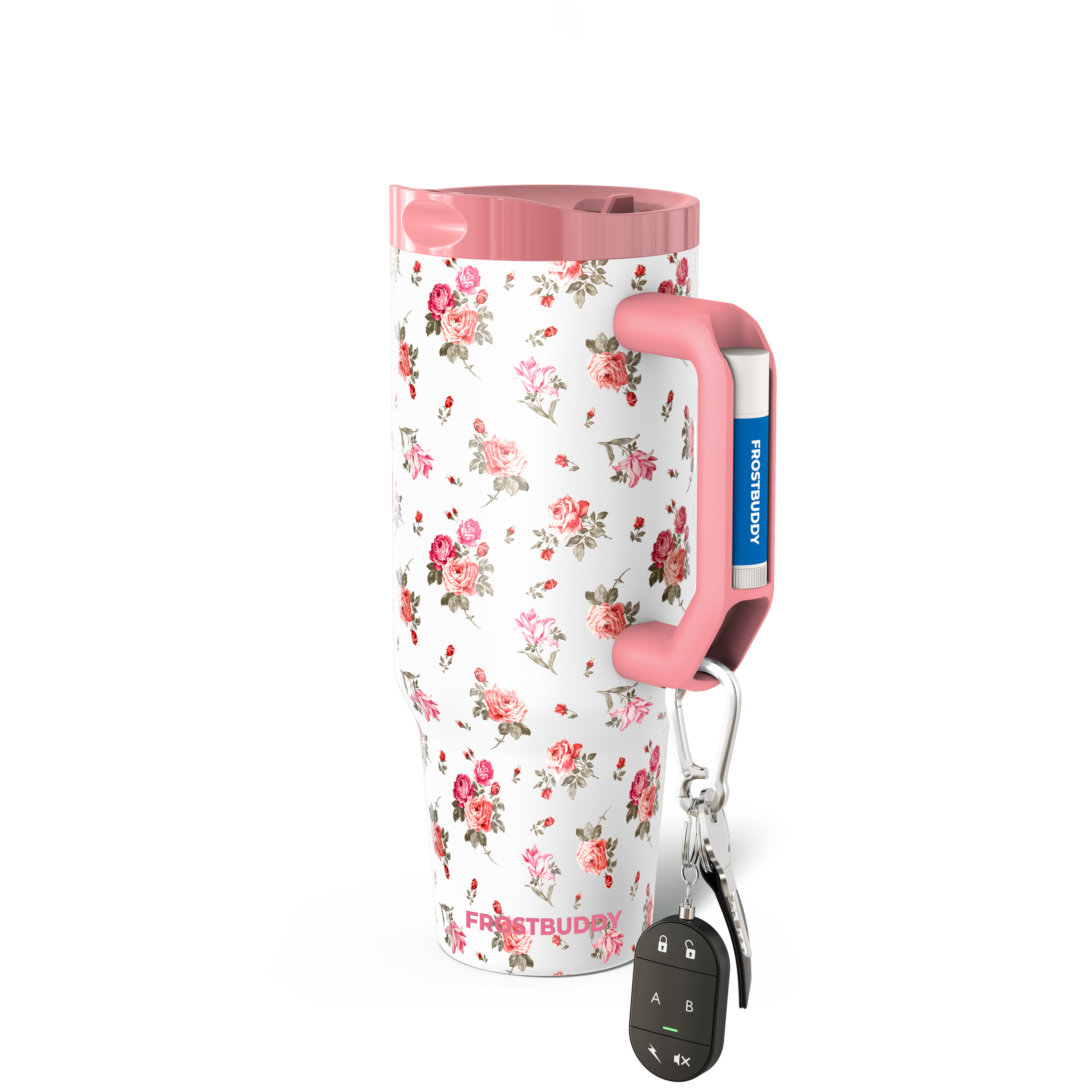 Thicc Buddy 40oz Pink Floral
