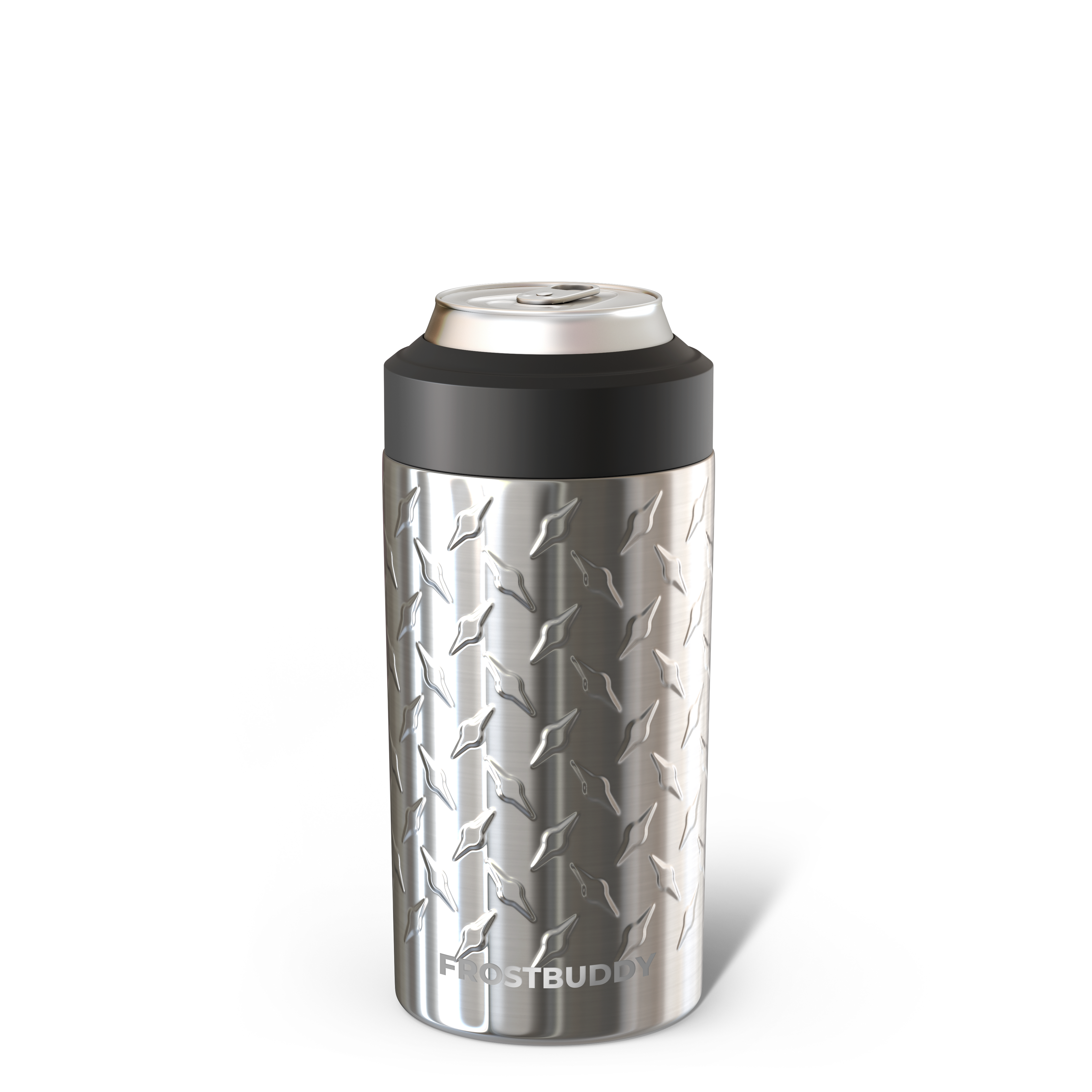 Universal Buddy Diamond Plate Silver